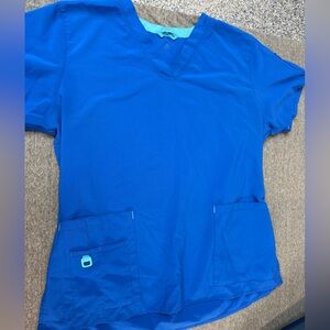 Carhartt scrub Blue Short Sleeve Tee